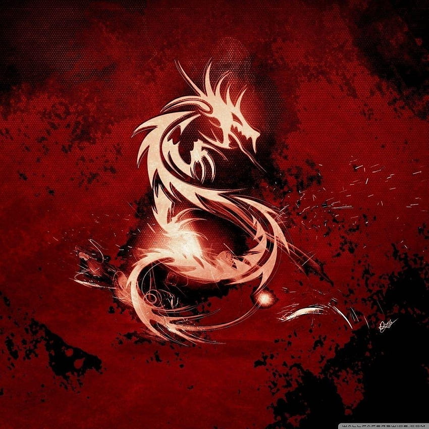 Blood Red Dragon ❤ for Ultra TV, redragon HD phone wallpaper