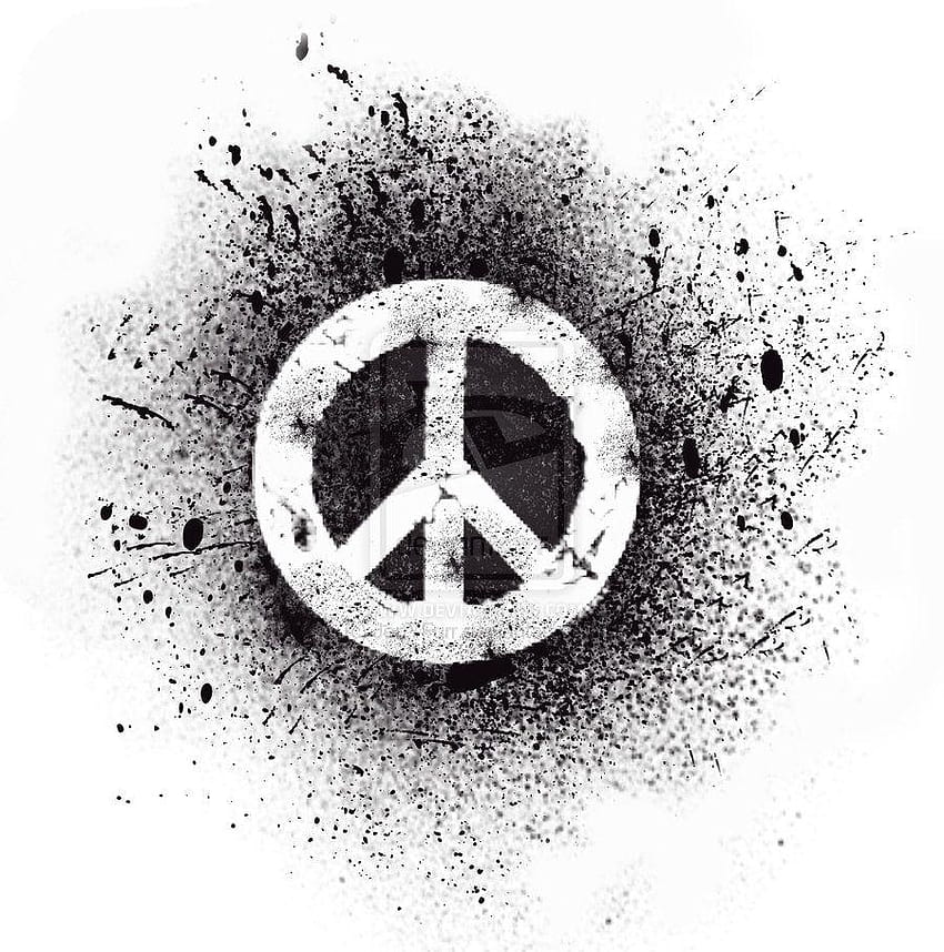 peace logo HD phone wallpaper