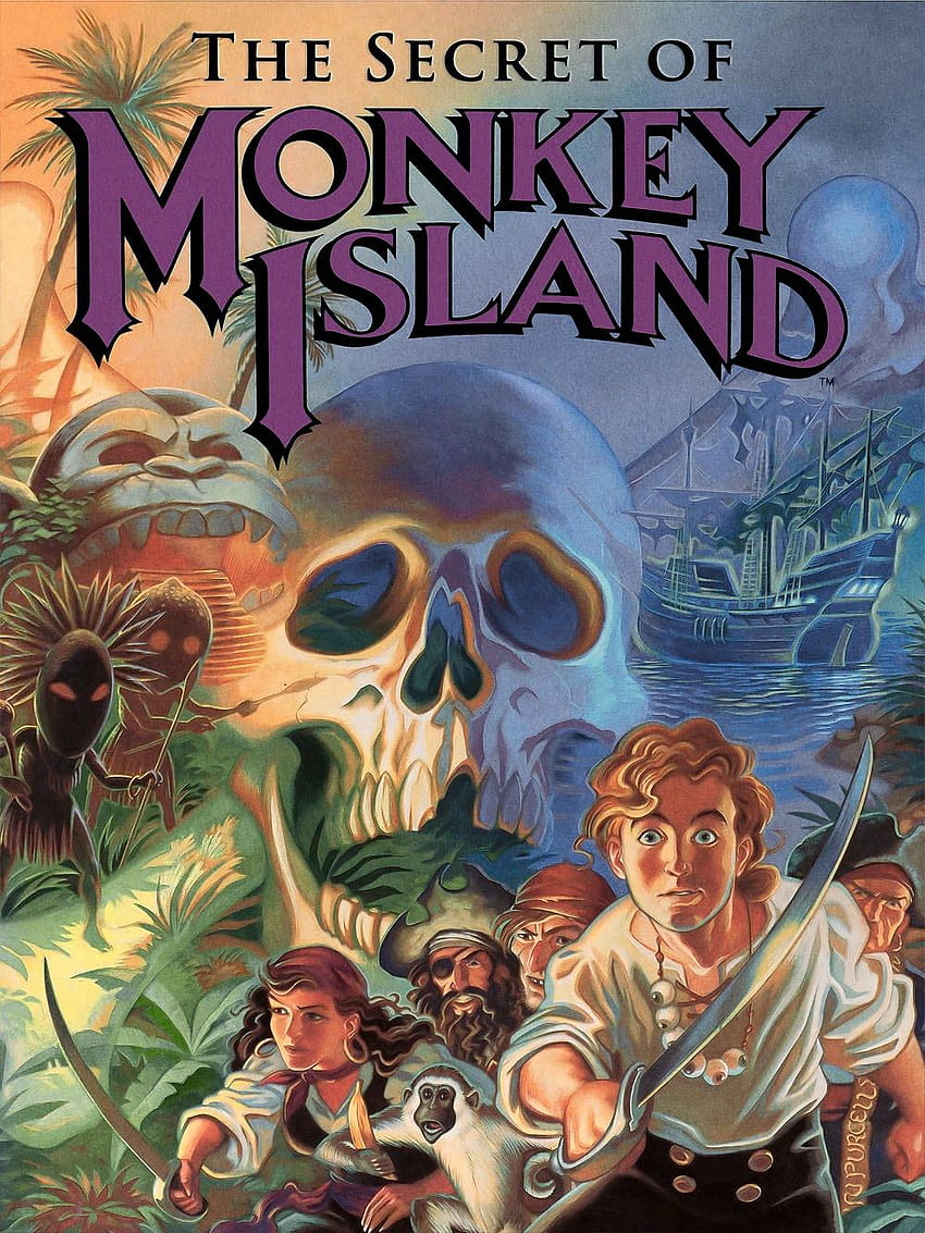 El secreto de la isla de los monos, la venganza de los lechucks de la isla de los monos 2 fondo de pantalla del teléfono
