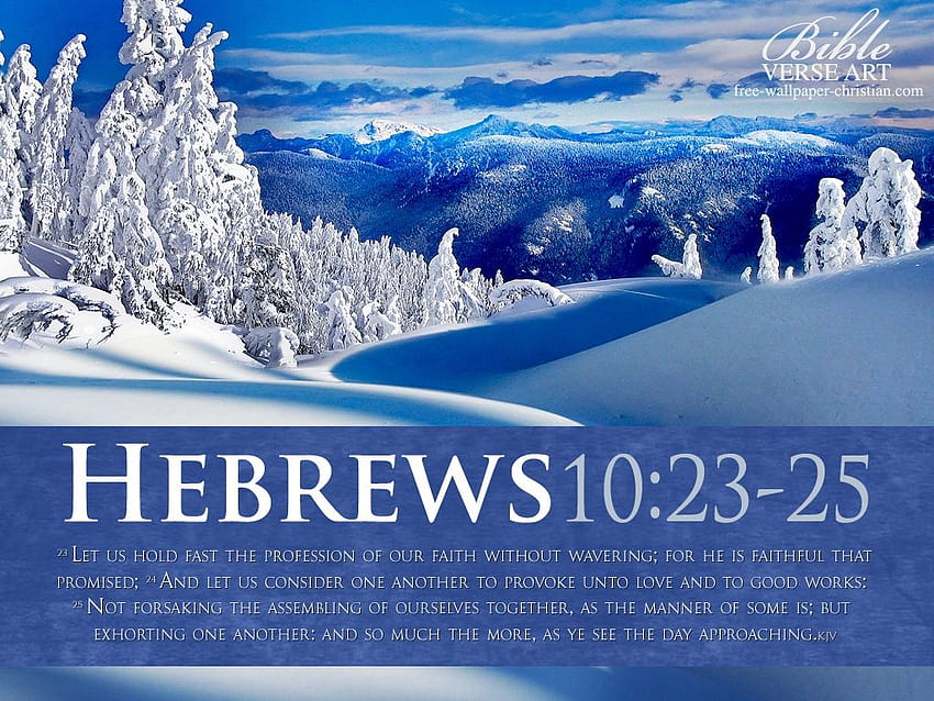 Winter Scenery with Bible Verses, bible scenes HD wallpaper | Pxfuel