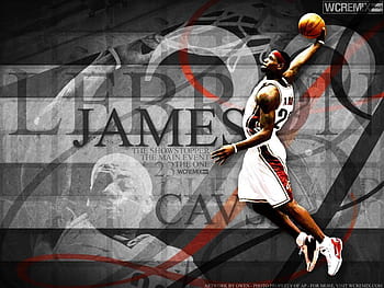 Wallpaper Art LeBron T-Shirt by Zida Nadi - Pixels