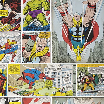 Marvel comic strip multi HD wallpapers | Pxfuel