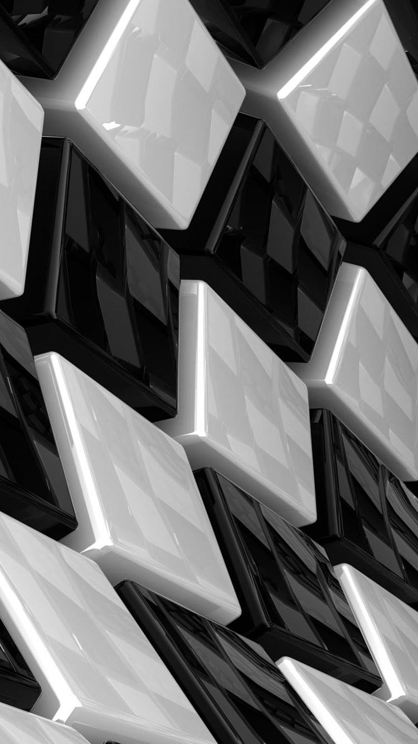 46+] Black and White 3D Wallpaper - WallpaperSafari