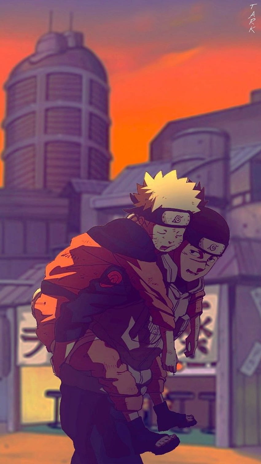 Naruto vs Iruka