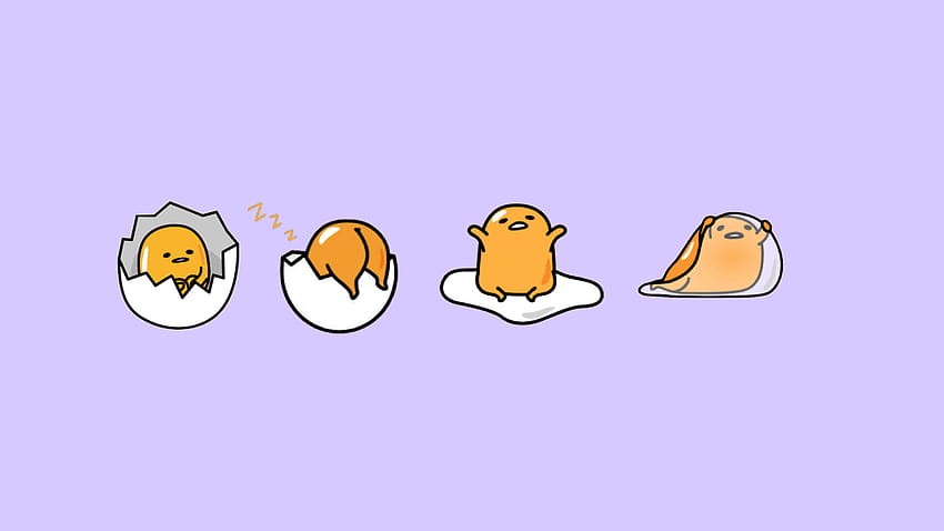 lazy gudetama HD wallpaper