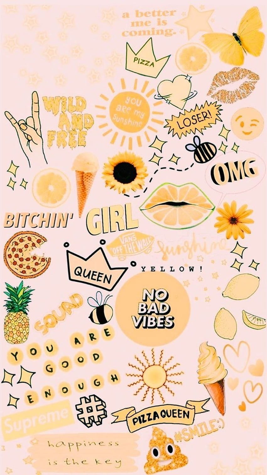 Yellow aesthetic cute for teens: Với những hình nền cực kỳ đáng yêu với tông màu vàng độc đáo sẽ khiến bạn cảm thấy rực rỡ và tươi sáng. Các thiết kế dành cho thiếu nữ cũng đầy đủ với vô số các loại phong cách khác nhau. Bạn sẽ tìm thấy những gì mình yêu thích tại đây.