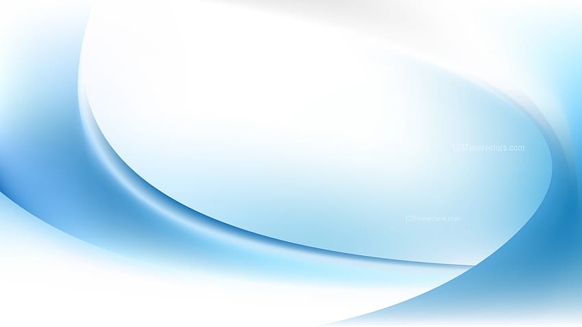 Courbe bleu et blanc abstrait arrière-plans Vector Art, vecteur blanc Fond d'écran HD