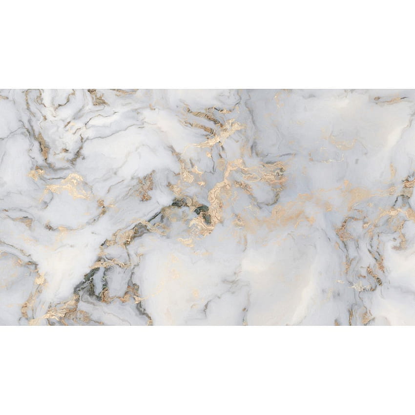 Light Gray and Off White Marble Pattern Gold Abstract Removable Textile HD phone wallpaper