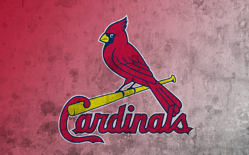 Logo drużyny baseballowej St Louis Cardinals PaperPull [1920x1200] na telefon komórkowy i tablet, logo baseballowe Tapeta HD