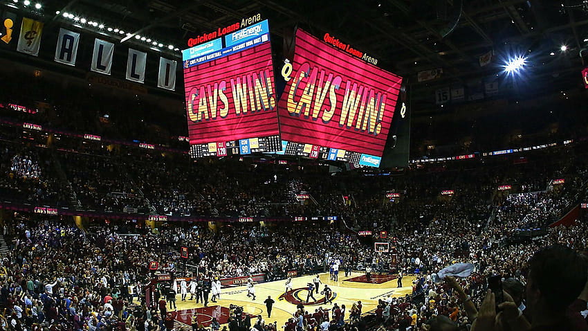 Otto statistiche che mostrano il dominio di Cleveland in casa in NBA, accelerano l'arena dei prestiti Sfondo HD