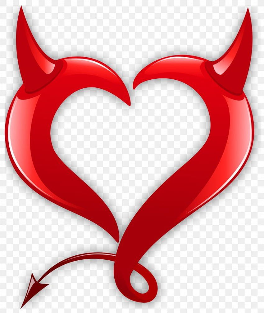 Devil Heart Sign Of The Horns Design Angel, PNG, 2301x2734px, Devil, Angel, Demon, Heart, Love HD phone wallpaper