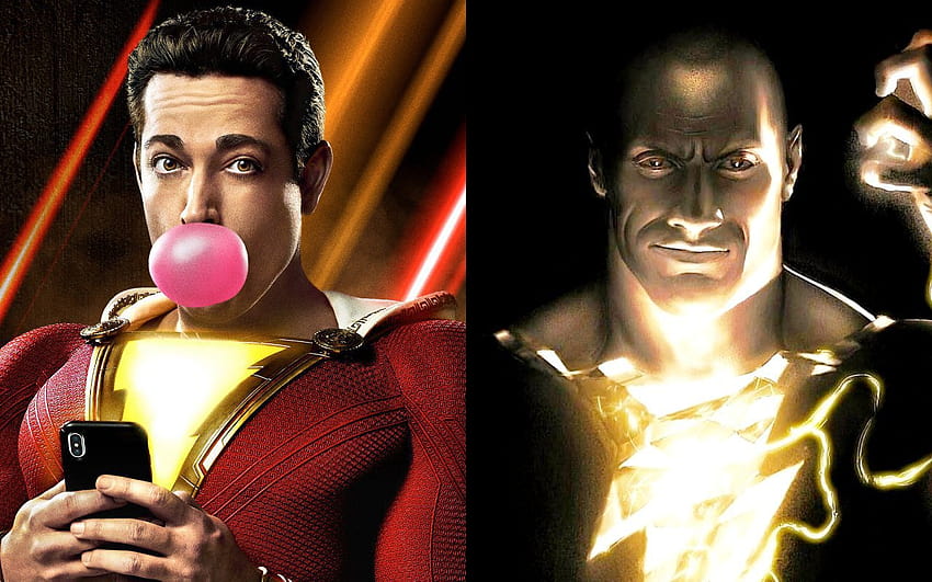 Shazam! Fury of the Gods' Director Pours Cold Water to Dwayne Johnson's Black Adam Cameo HD wallpaper