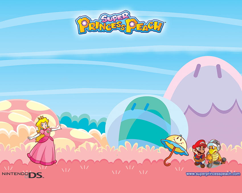 Súper Princesa Peach fondo de pantalla