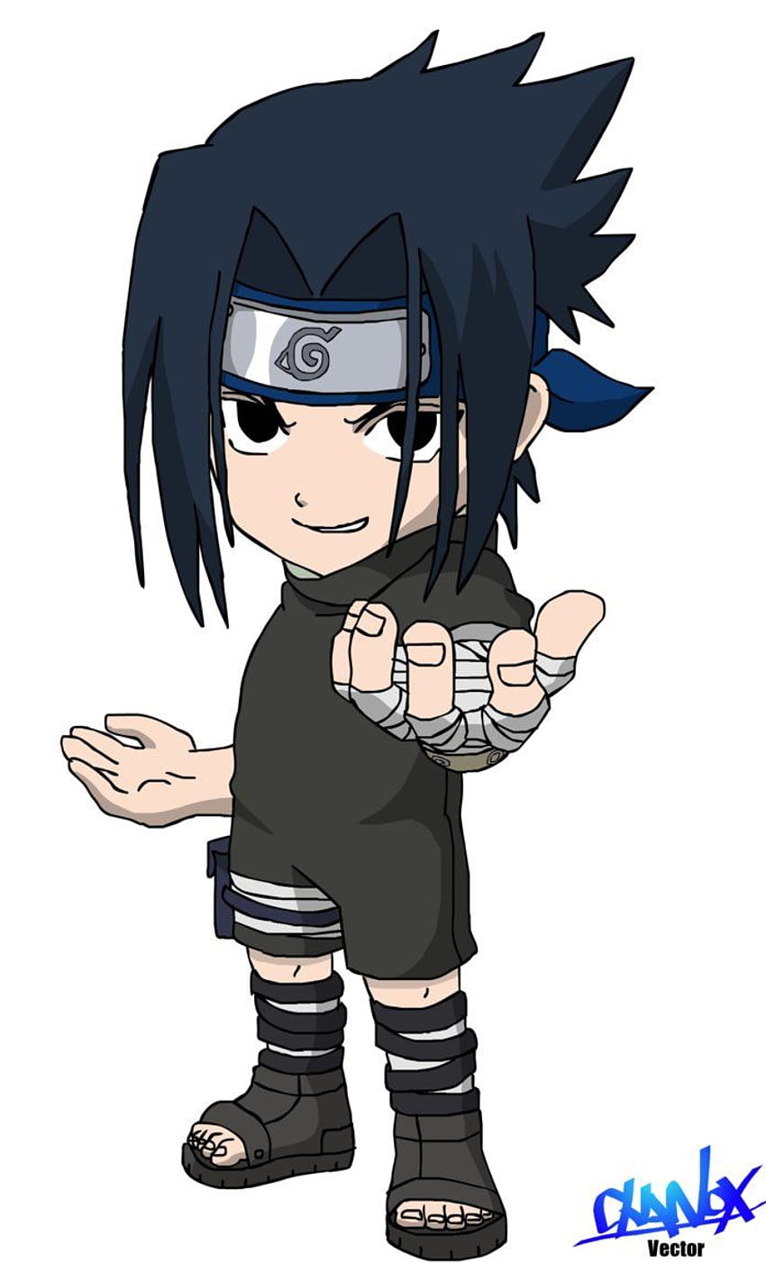 Sasuke Uchiha Naruto desenho monocromático, naruto, chibi, desenho