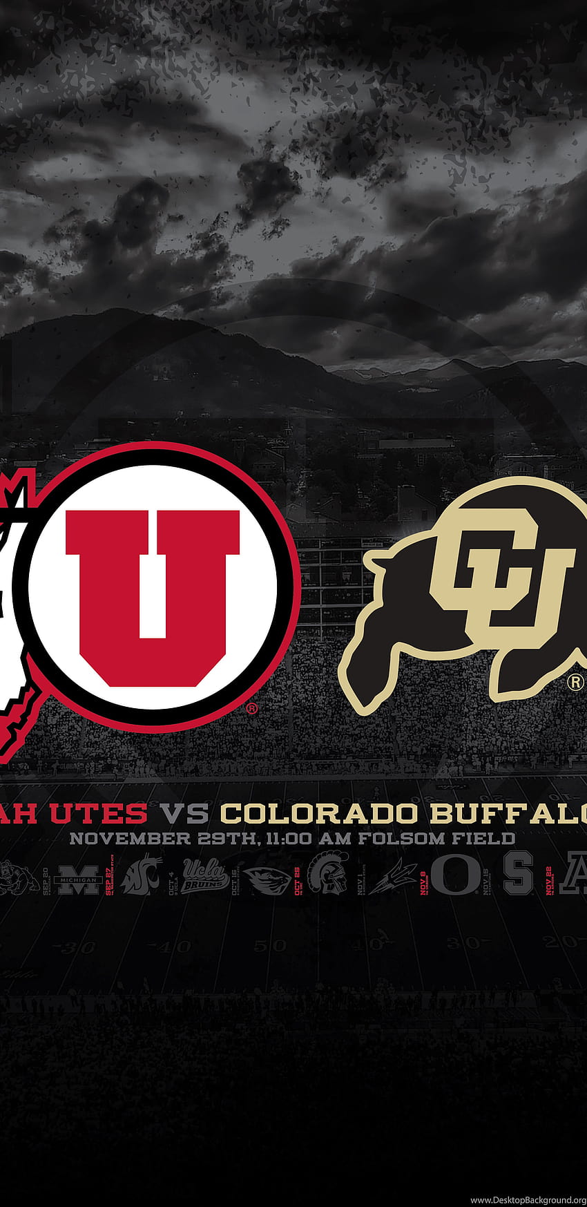 Utah Utes @ Colorado Buffaloes – Dahlelama Backgrounds HD phone wallpaper
