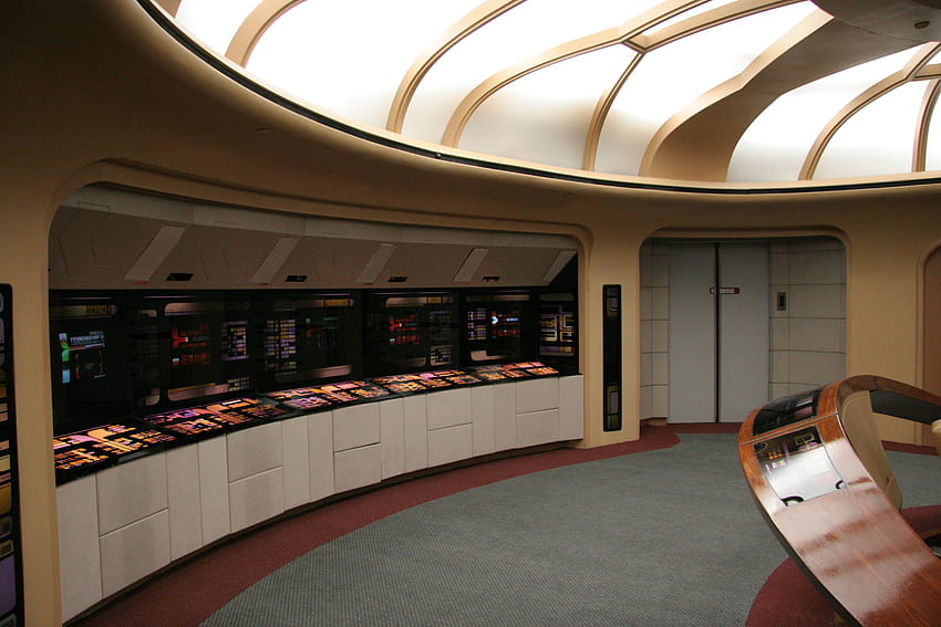 Tv Bridges Uss Enterprise Star Trek The Next Generation, pont d'entreprise Fond d'écran HD