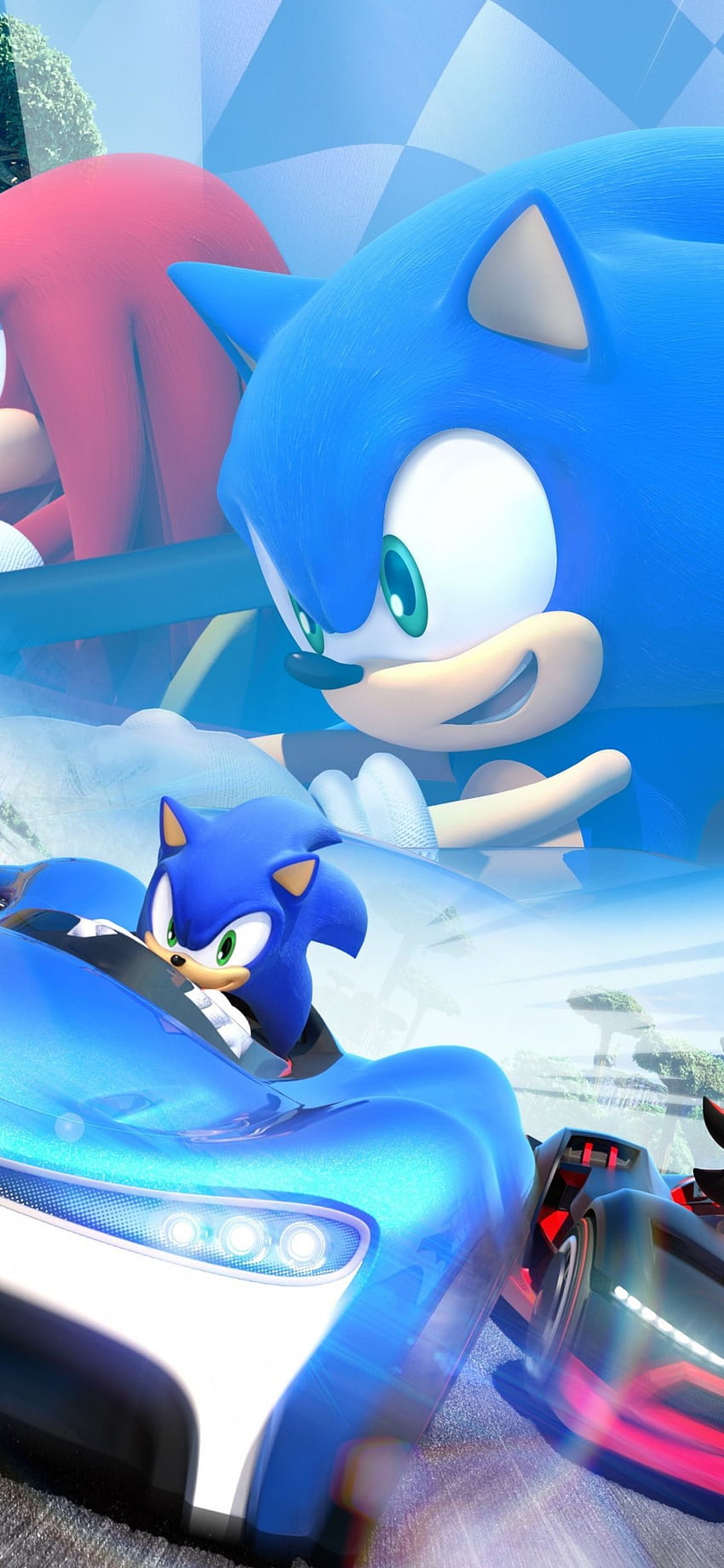 Sonic The Hedgehog, Videojuego, Kart Racing Game, Nintendo, sonic the hedgehog iphone fondo de pantalla del teléfono
