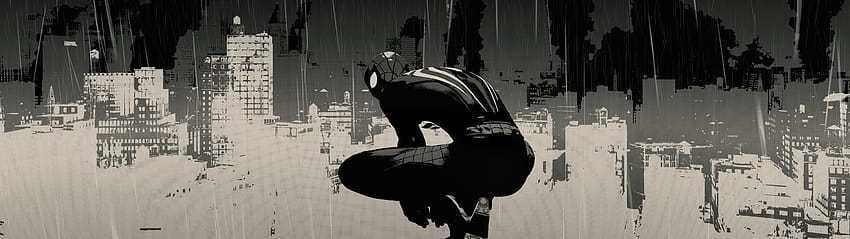 Spiderman Ps4 Sketch , Games, anime boy ps4 black HD wallpaper