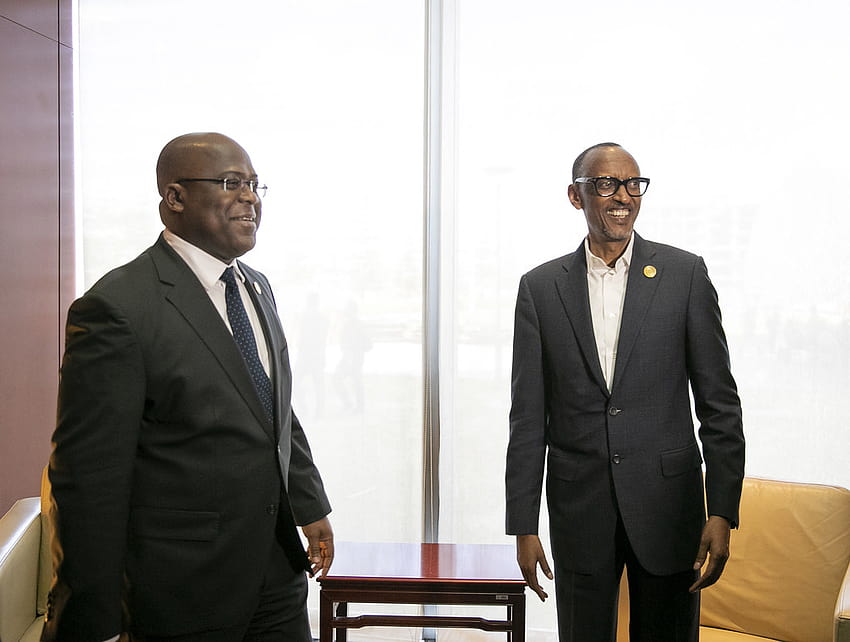 President Kagame meets with President Félix Tshisekedi of …, paul kagame HD wallpaper