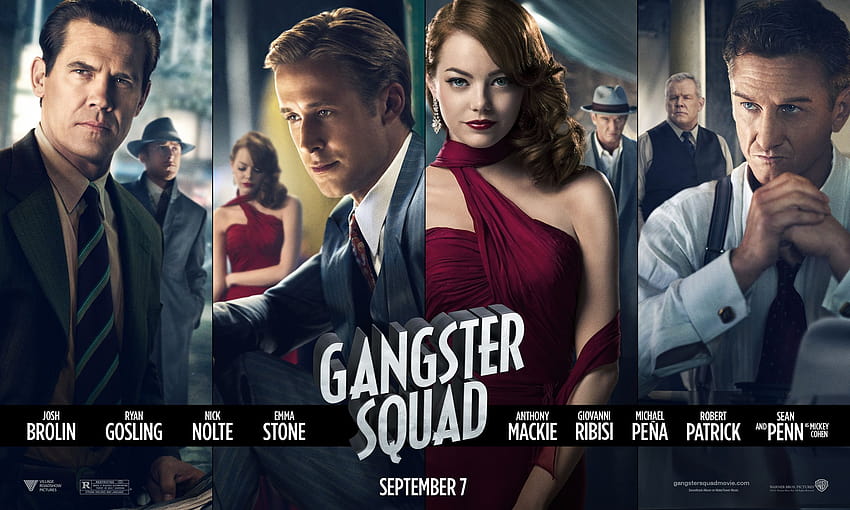Warner Bros. Might Delay GANGSTER SQUAD Release until January in HD wallpaper