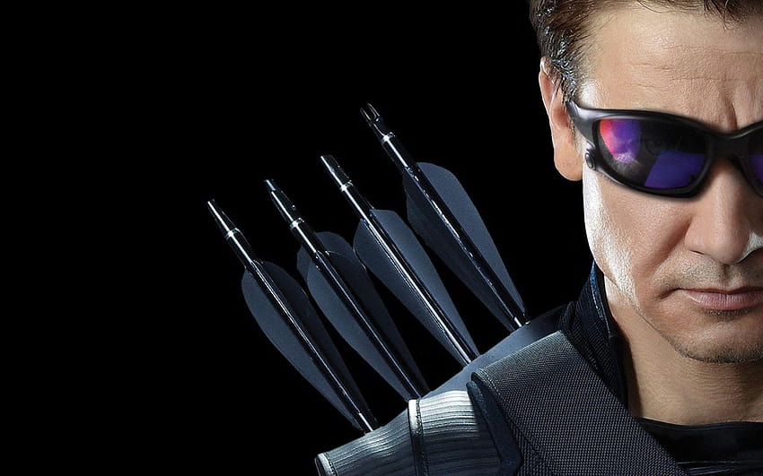 hawkeye Backgrounds Close Up taken from The Avenger HD wallpaper