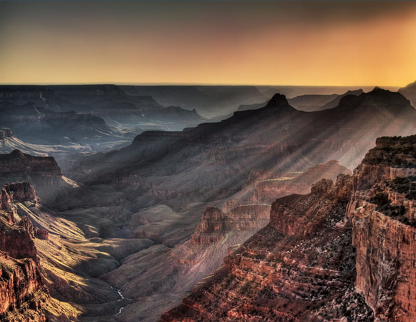 Grand Canyon Golden Hour Hd Wallpaper Pxfuel