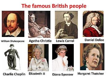 famous british people
