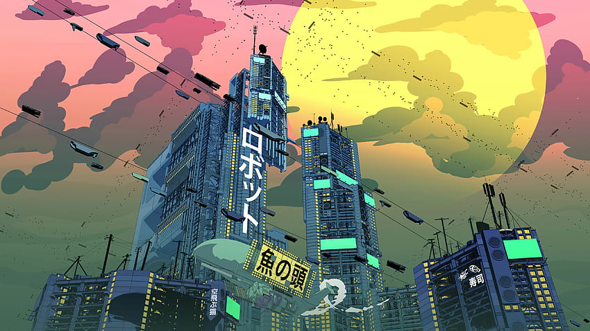 Cyber City 101 by Liam Keating [3840 ... dist, cyber city anime HD wallpaper
