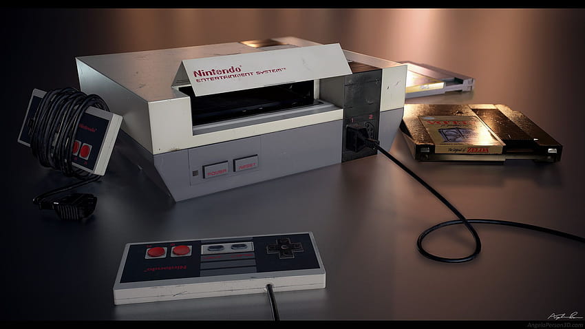 Nintendo-Entertainment-System HD-Hintergrundbild