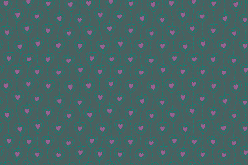 Turquoise hearts, interlocking hearts HD wallpaper