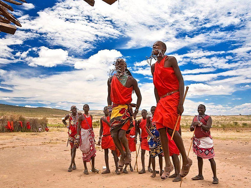 Culture: The Maasai tribesmen are one of the most famous tourist, african culture HD wallpaper