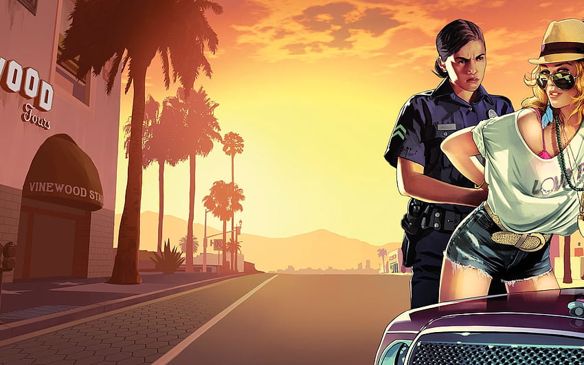 di LEAGUE OF FICTION Grand Theft Auto GTA 5 [1600x900] per il tuo, cellulare e tablet, estetica gta v Sfondo HD
