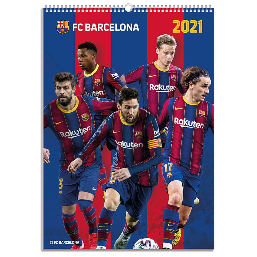 Barcelona Calendar 2021, FC Barcelona 12 Months Wall Calendar: Amazon.sg: Office & School Supplies HD phone wallpaper
