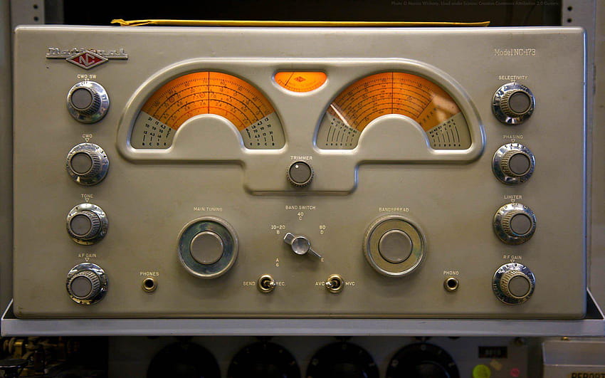 Radio retro vintage szynka stereo Tapeta HD