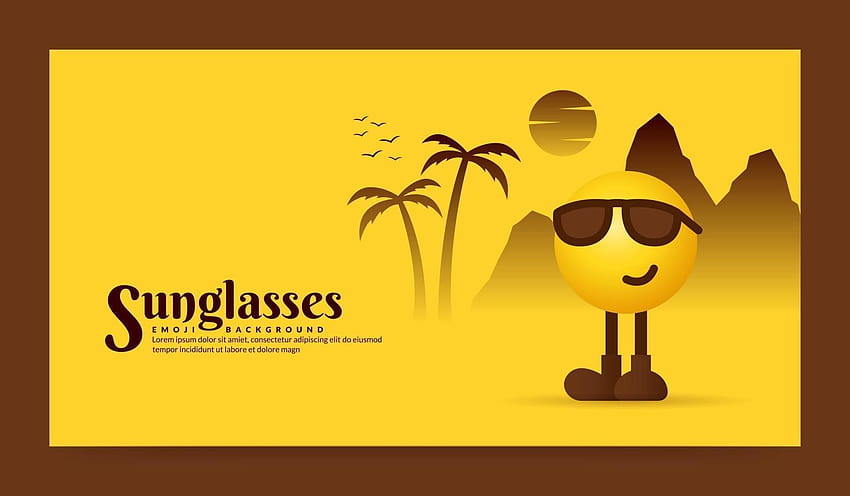 Lindos anteojos de sol emoji s 2425134 Arte vectorial en Vecteezy fondo de pantalla