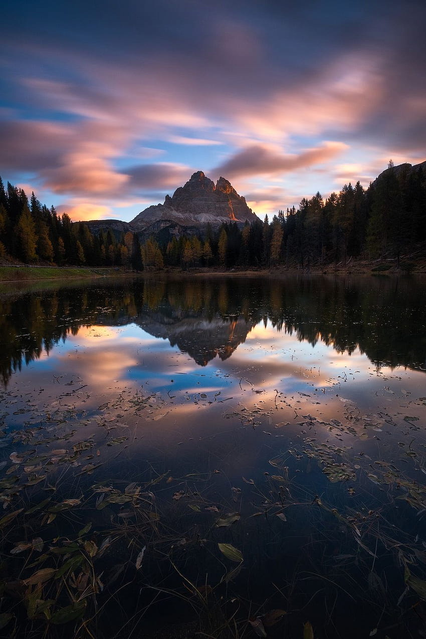 Italien-Portfolio, Lago Antorno Dolomiten HD-Handy-Hintergrundbild