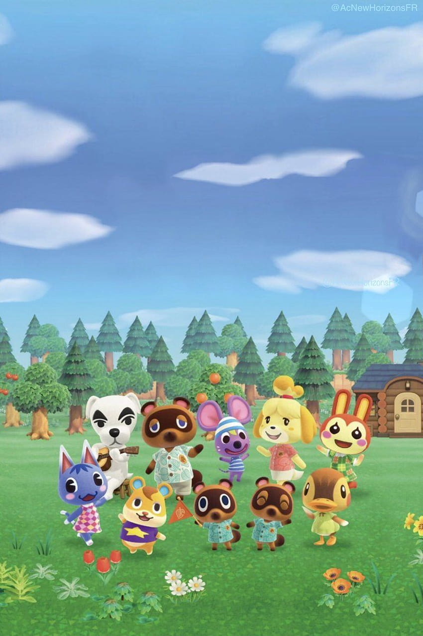 Animal Crossing New Horizons di Twitter:, ponsel horizon baru wallpaper ponsel HD