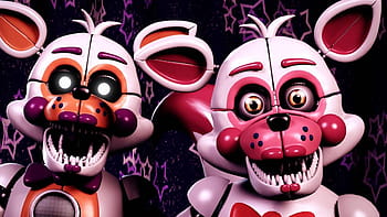 Funtime Foxy By Fnafnations - Fnaf Lolbit X Funtime Foxy, HD Png Download -  702x1054 (#6825309) - PinPng