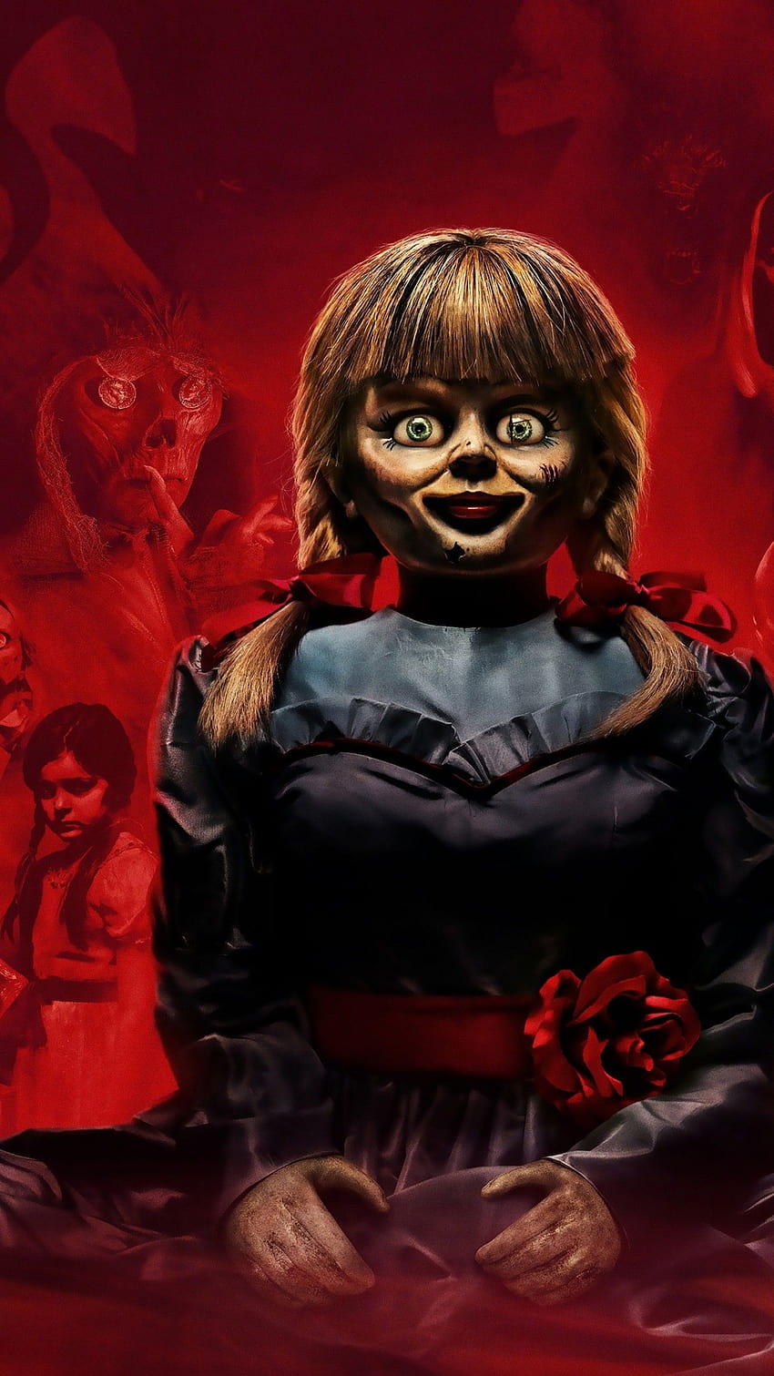 Annabelle kommt nach Hause, Horrorfilme, 2019, Filme, Horror-Handy HD-Handy-Hintergrundbild