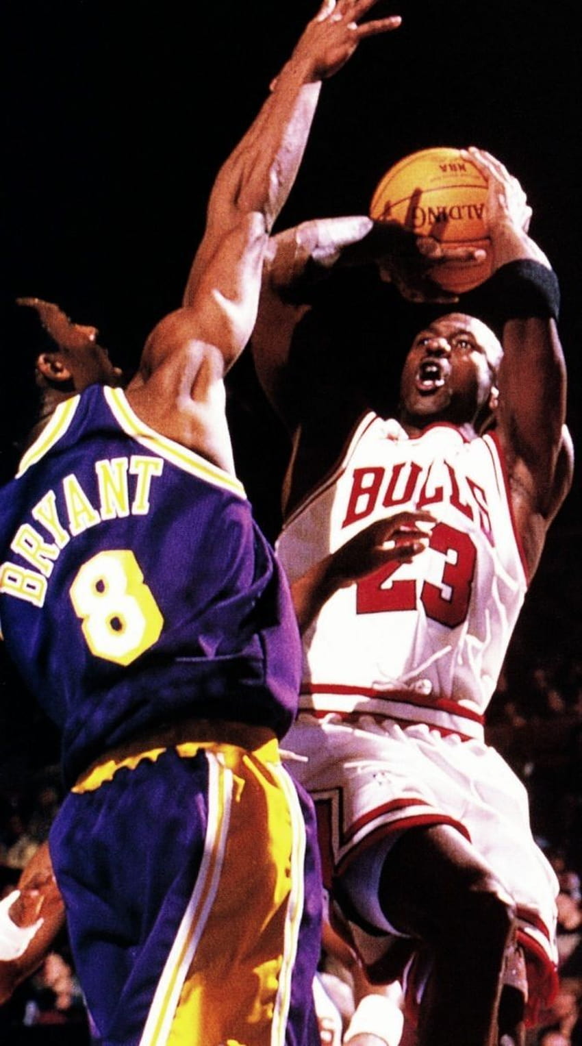 Kobe Bryant / Michael Jordan, mj y kobe fondo de pantalla del teléfono