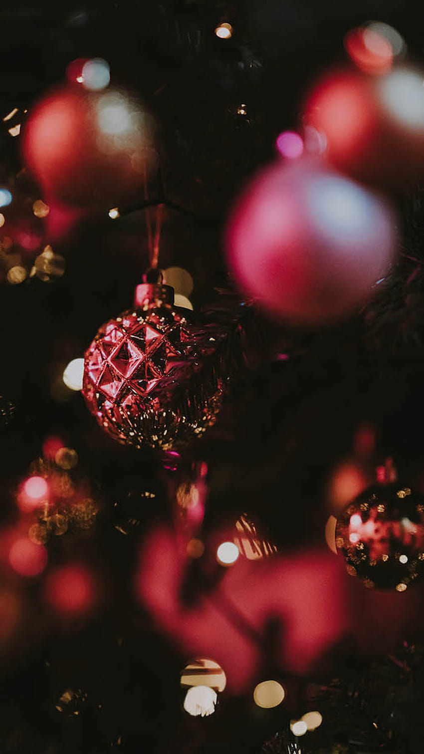 Cute Christmas for a festive mood, christmas lights aesthetics HD phone wallpaper