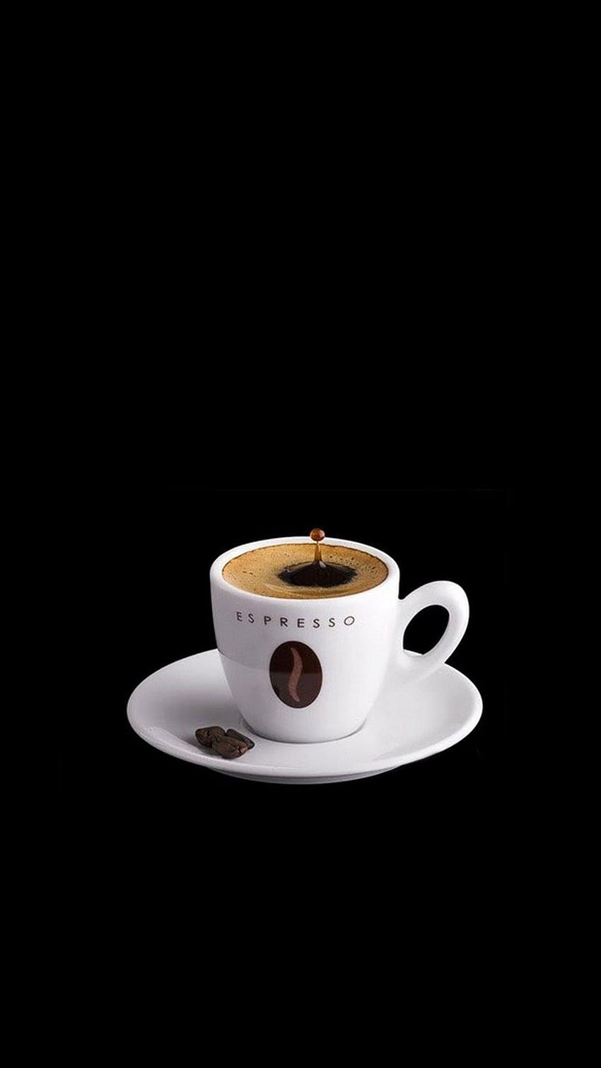 Espresso-Kaffeetasse iPhone 8 HD-Handy-Hintergrundbild