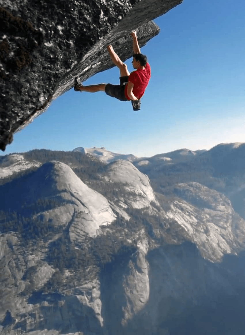 Yosemite-Klettern, Alex Honnold HD-Handy-Hintergrundbild