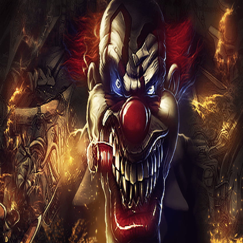 Evil clown cartoons HD wallpapers | Pxfuel