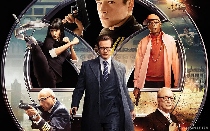 Kingsman The Secret Service Film 2015, człowiek królów Tapeta HD