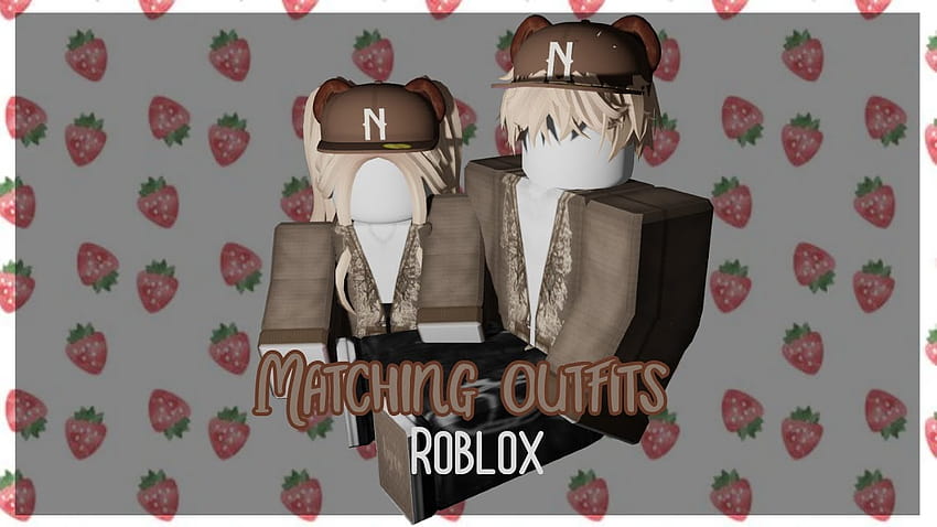 Вижте 16 сладки съвпадащи облекла за двойки Roblox HD тапет