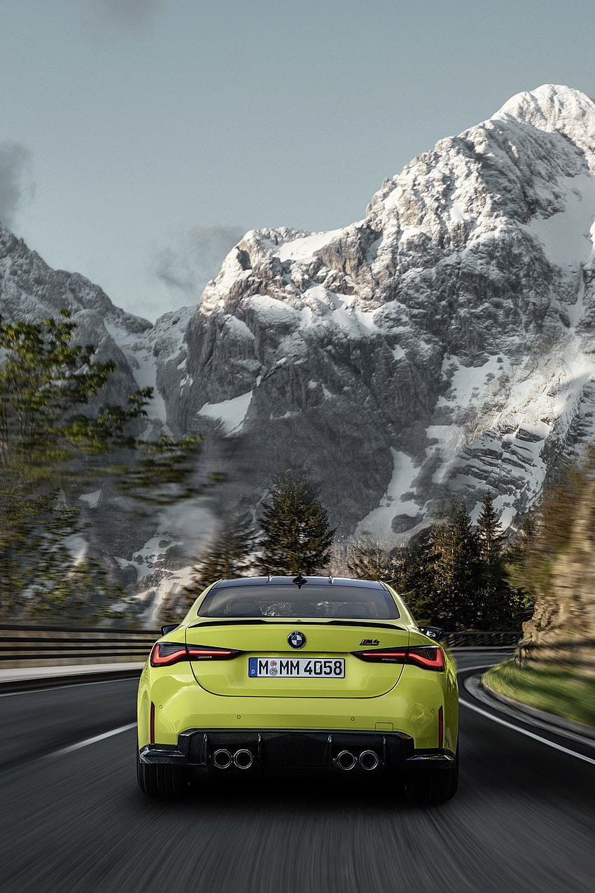 BMW M4 Competition 1440X2160 im Jahr 2021 HD-Handy-Hintergrundbild