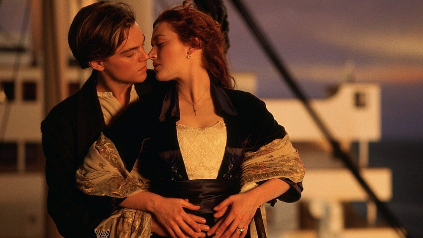 Titanic Movie Streaming Online Sehen Sie sich auf Disney Plus Hotstar, Titanic-Filmfiguren an HD-Hintergrundbild