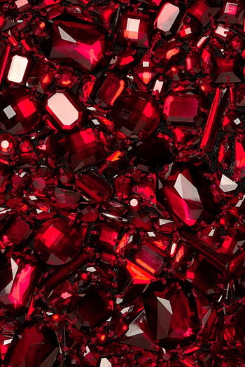 Gothic, jewel, necklace, red, red stone, ruby, stone, HD phone wallpaper |  Peakpx