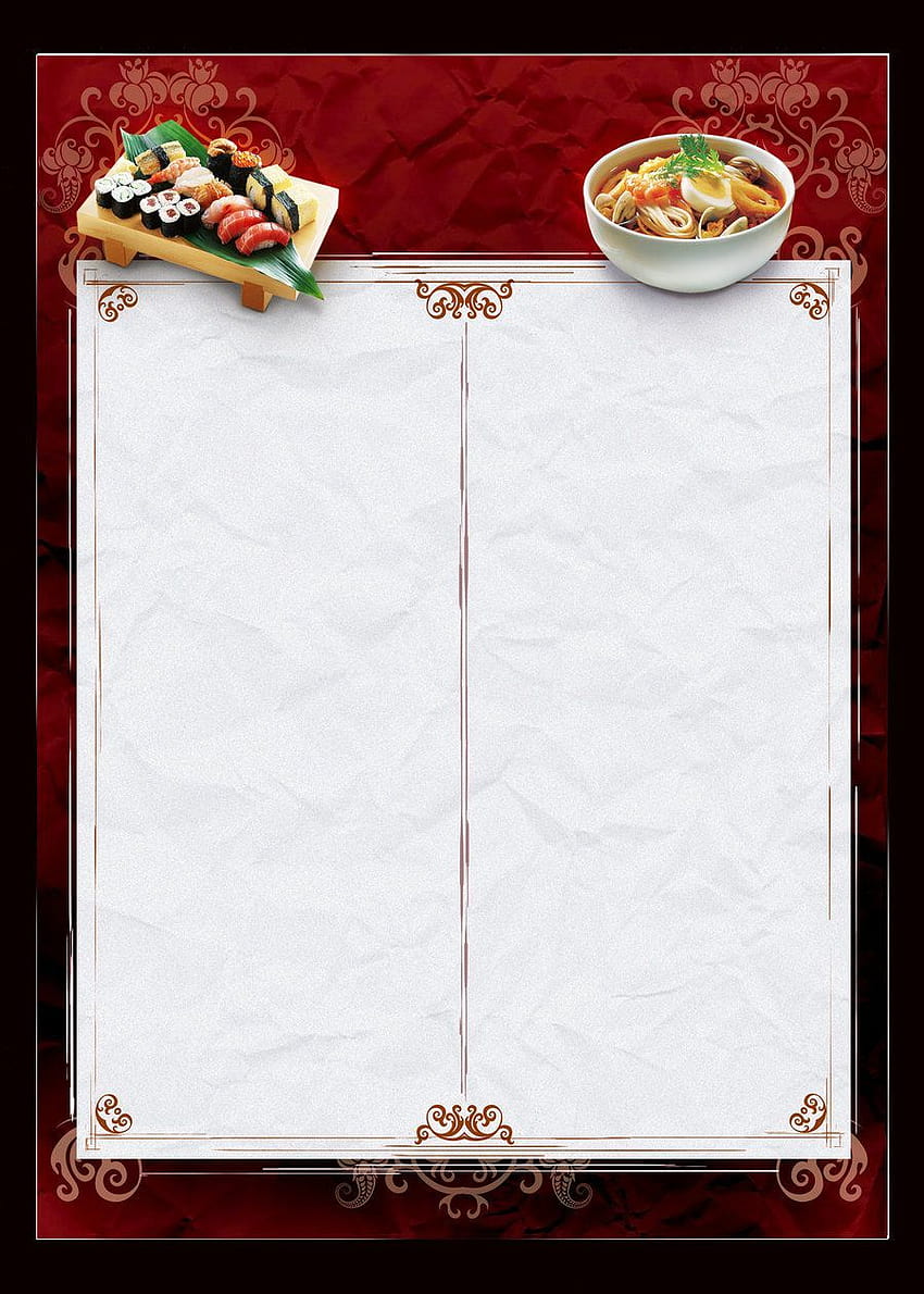 TEMPLATE MENU CHINESE FOOD by jotapehq.deviantart on, chinese food iphone wallpaper ponsel HD